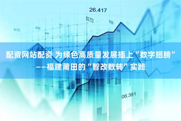 配资网站配资 为绿色高质量发展插上“数字翅膀”——福建莆田的“智改数转”实践